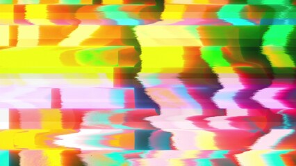 Poster - Abstract colorful noise. Computer generated 3d render