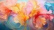 Gladiolus abstract paint vivacious.UHD wallpaper