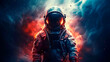 Epic mission flight to new galaxy and stars. Intergalactic interstellar war in outer space. Expedition into deep space in order to search for new planets adapted for human life. An astronaut discovers