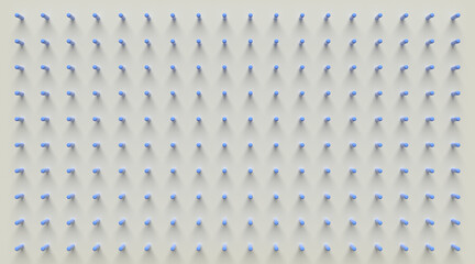 Wall Mural - Modern stylish dot pattern Wall background with 3d. Futuristic, Dot pattern background. 3d rendering
