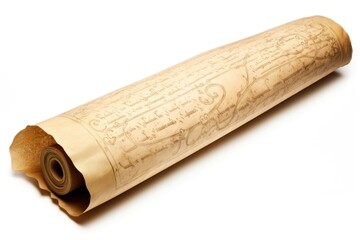 Aufkleber - A roll of paper with writing on it. Can be used for various purposes