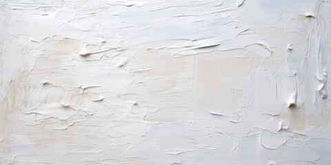 Poster - A detailed close-up view of a painting made with white paint. This versatile image can be used in various projects
