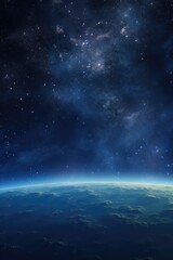 galaxy space. cosmos and star background. generative ai