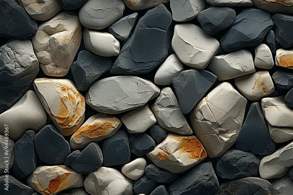 Rock inspired pattern Seamless background captures the essence of ...