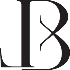 LB letter logo modern design