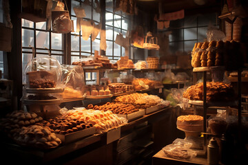 Wall Mural - A bakery in South Korea