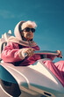 © Antoine - Mamie du futur, vielle dame vaisseau