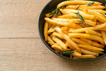 Sticker - French fries with sour cream and ketchup