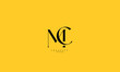 Alphabet letters Initials Monogram logo MC C M CM