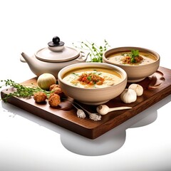 Wall Mural - Soup with Meat Balls