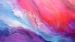 colorful bright blue-red abstract acrylic paint strokes