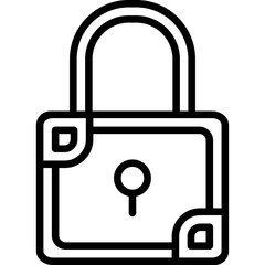 Poster - Lock Icon