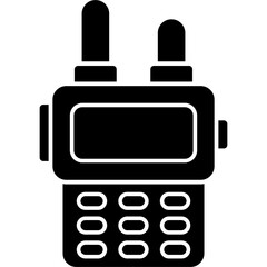 Poster - Walkie talkie Icon