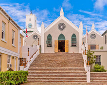 St. Peter's Church, The Oldest Anglican Church Still In Use Outside Britain, Dating Back To The 17th Century, St. George's, UNESCO World Heritage Site, Bermuda, Atlantic