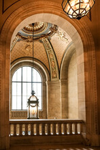 Architectural Detail Of The New York Public Library (NYPL), Second Largest In The USA And Fourth Largest In The World, New York City