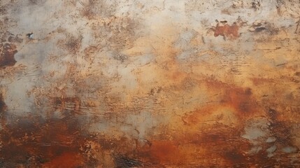 Aufkleber - Old scratched and rusty oil paint texture, grunge background.