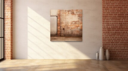Aufkleber - Old wall with vintage