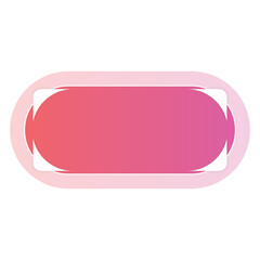 Sticker - gradient round frame