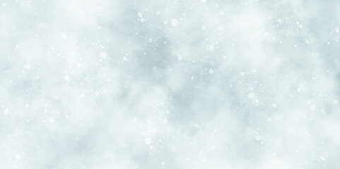 Wall Mural - sunshine or sparkling lights and glittering glow winter morning of snow falling background, abstract