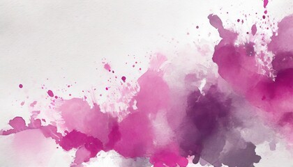 Wall Mural - Abstract watercolor background with watercolor splashe