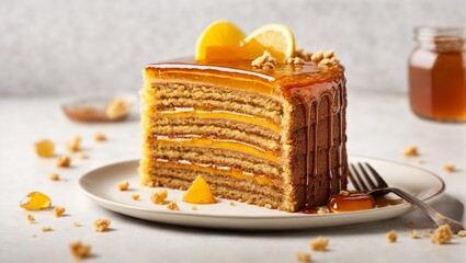 Sticker - Delicious honey cake