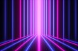Abstract bright background in neon pink purple colors, vertical and horizontal lines