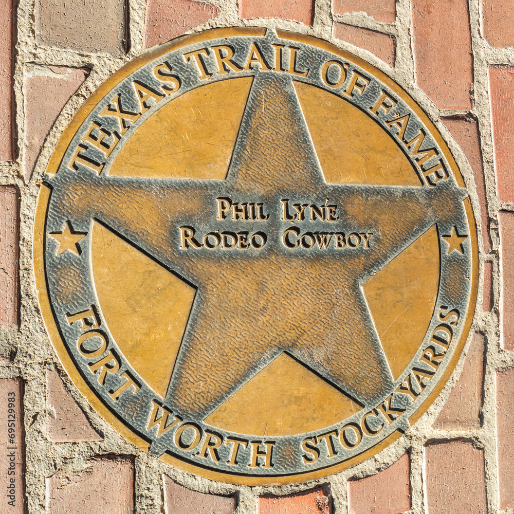 Phil Lyne Ranch texas trail of fame honors Phil Lyne - rodeo cowboy with a plate at ...