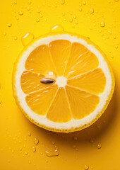 Yellow healthy juice fresh vitamin lemon food water background fruit citrus