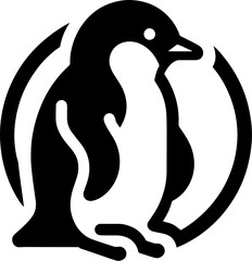 Wall Mural - Penguin animal icon 9