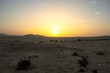 Sonnenuntergang in den Dünen rund um Corralejo, Fuerteventura