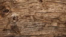 Wooden Surface Background With A Firm Texture, Flat Tree Trunk Surface