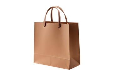  Fashion on the Go Elevating Style with the Shopper Bag Isolated On Transparent Background