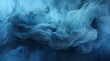 A Dark Blue and White Vapor Cloud Background Decoration