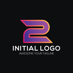 symbol logo colorful gradient 