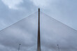 © ADDICTIVE STOCK - Geometric symmetry of a modern cable-stayed bridge