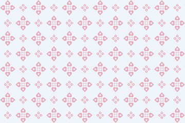 seamless pattern with hearts