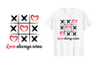 Love always wins valentine t shirt