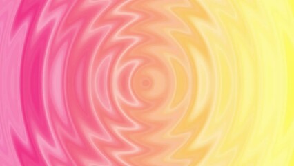 Wall Mural - abstract pink yellow ripple background. 4k motion loop background video.