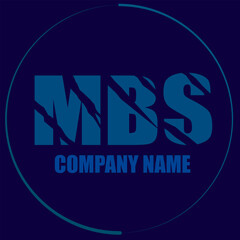 MBS company logo design.a new logo design.