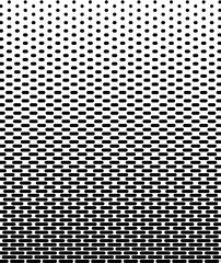 Wall Mural - black and white background. Stripes halftone pattern. Vector Format 