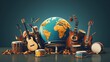 World Music Day showcases unique musical instruments from different cultures and regions.