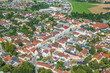 Ausblick auf Stadt Neumarkt-Sankt Veit im oberbayerischen Rotttal