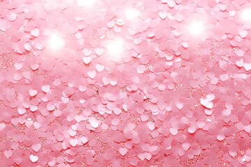 Canvas Print - valentine glitter background