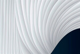 Fototapeta Perspektywa 3d - Generative AI illustration of Abstract Background in white and blue colors