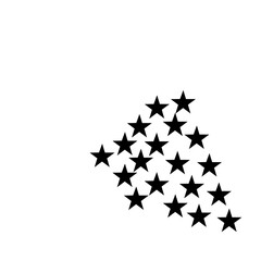 Sticker - Star group tattoo design