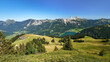 Haldensee mit umliegenden Bergen-Blick vom Neunerköpfle, Tannheimer Tal, Österreich