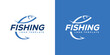 Simple Fishing Logo. Hook Eye Fish Hunter Logo Design Template.