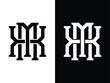 MX letter logo design