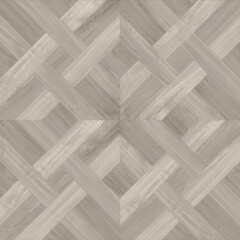 Wall Mural - Geometric pattern floor and wall decorative wooden tile texture. Wood texture natural, marquetry wood texture background surface with a natural pattern.