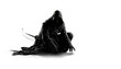 Stealthy ninja clipart, shadow warrior graphic, martial arts illustration, transparent background, Japanese ninja design, covert assassin artwork, stealth fighter silhouette